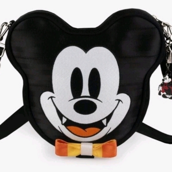 Harvey's Disney Vampire Mickey Convertible Crossbody Bag Purse Backpack NWT - Picture 8 of 8